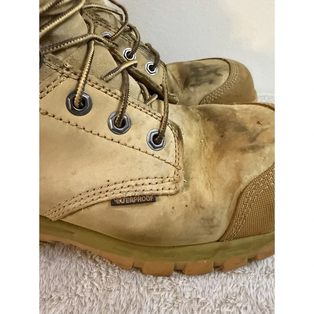 Carhartt Ground Force Work Boots Wheat Waterproof Composite Toe CMR 8939 Mens 10